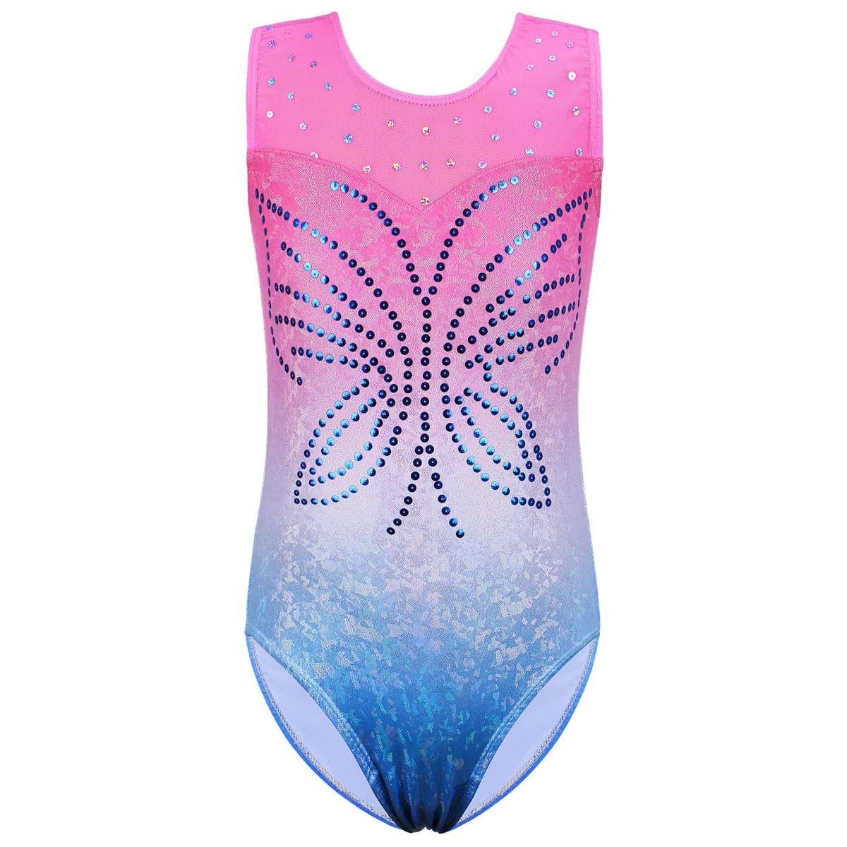 Niña Maillot de Gimnasia Multicolor Mangas Largas/sin Mangas — view 17