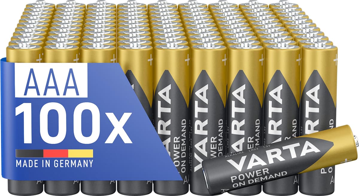 VARTA Power on Demand AA Mignon Batteries (40-pack, economy pack in environmentally-friendly packaging - smart, flexible and powerful - e.g. for computer accessories, Smart Home devices or torches) — view 24