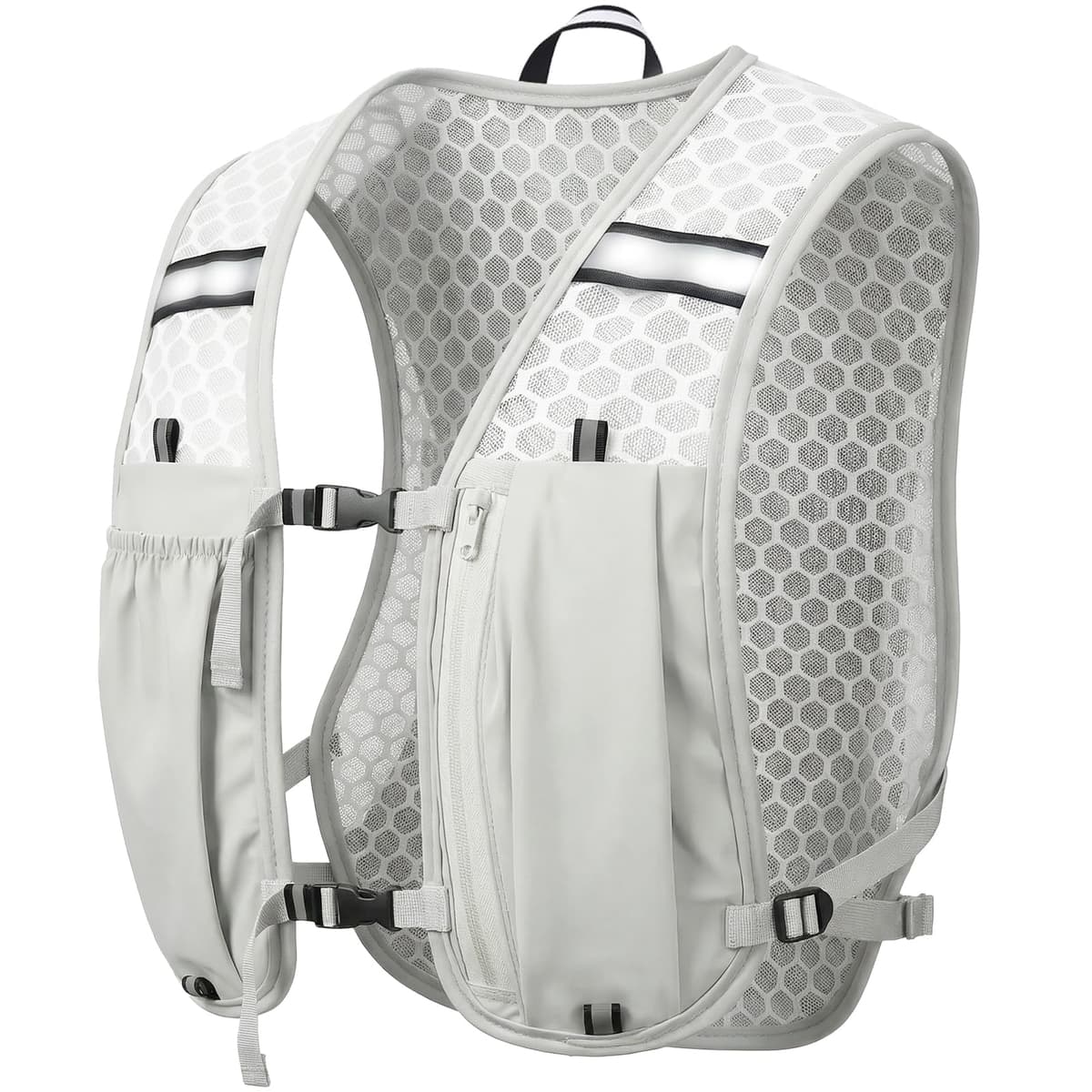 Running Hydration Vest Backpack - Lightweight & Breathable Running Vest Phone Holder for Women Men, 5L Hydration Pack for TrailRunning Hiking Cycling Marathon