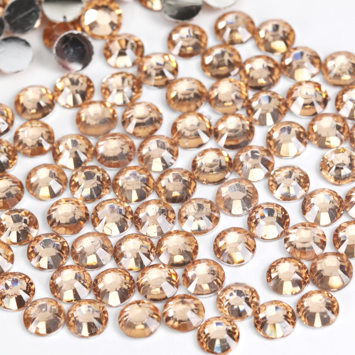 1000pcs 4mm Flat Back Non-Stick Rhinestone Crystal Diamantes Nail Art & Craft Scrapbooking Embellishments 90 Available Colours (4mm, AB Clear #A13) — view 31