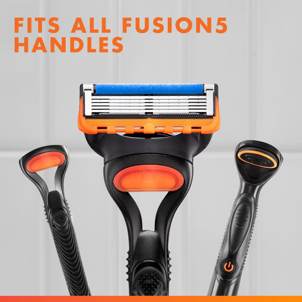 Gillette Fusion5 Blades, Men's Shaving Refills Pack of 11, Precision Trimmer, Anti-Friction Razor — view 6