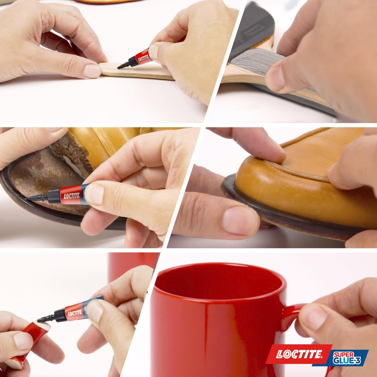 Loctite Super Glue-3 Monodosis Transparente 3x1g - Pegamento Instantáneo Universal, Fuerte y Rápido - Resistente al Agua, Lavavajillas, Golpes, Temperaturas Extremas - Fórmula Antigoteo — view 7