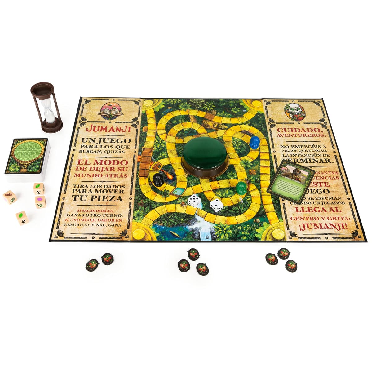 Spin Master Games - Jumanji Board Game in Spanish for 2-4 Players, Children and Adults - Gift Children 8 Years + - Board Games Children 8 Years + — view 2