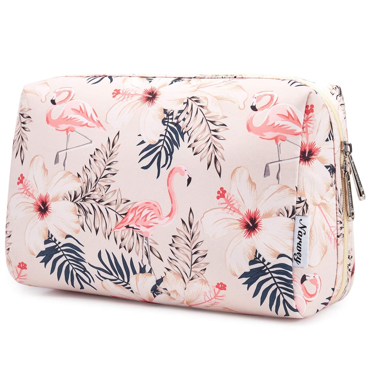 Narwey Neceser Maquillaje Mujer, Neceser Viaje Grande Bolsa de Maquillaje Organizador, Makeup Bag Bolsa de Aseo para Mujeres Niñas