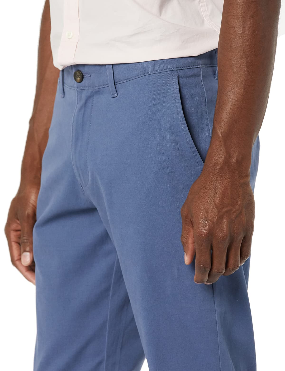 Amazon Essentials Pantalones Informales de Estilo Chino, Elásticos y de Corte Clásico Hombre — view 5