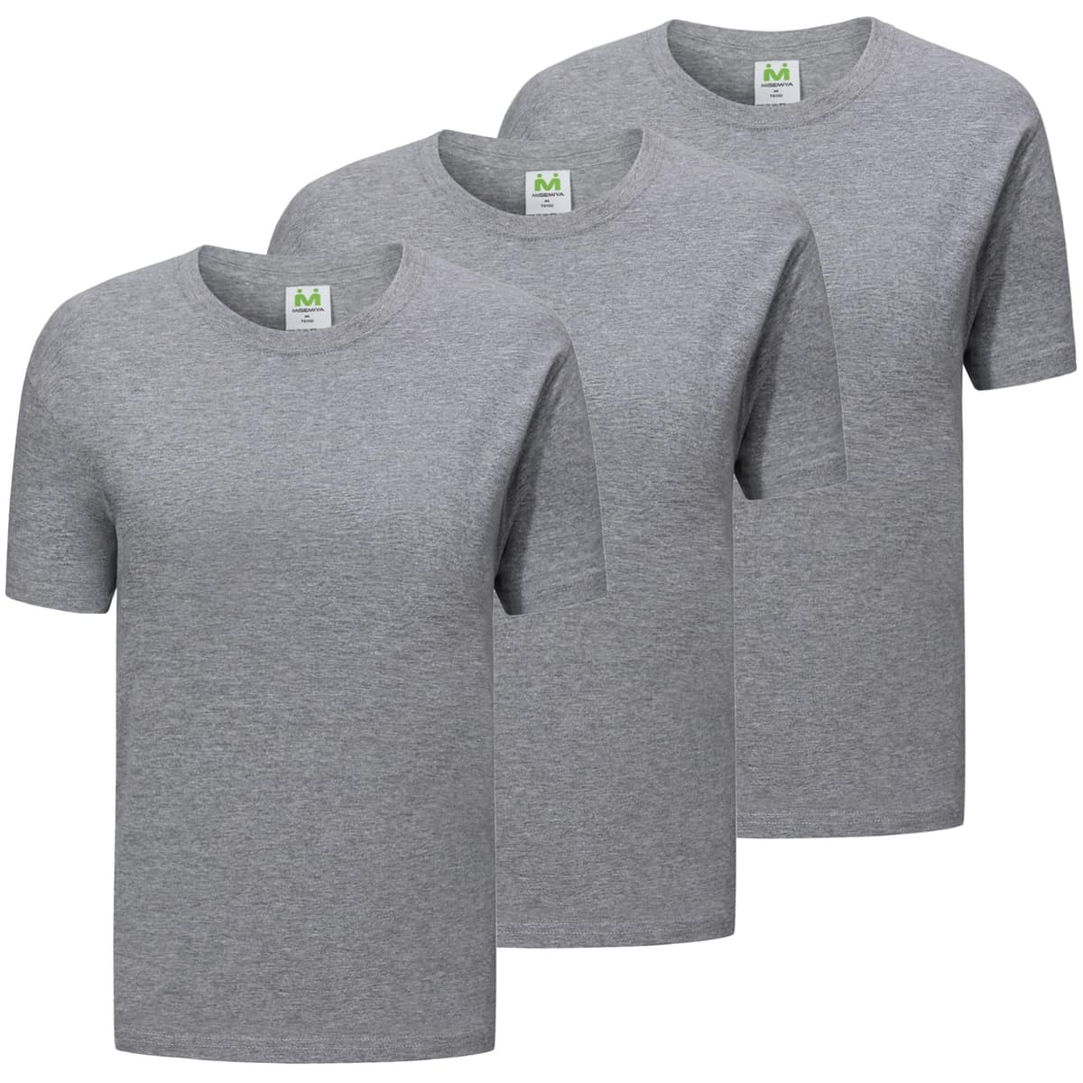 Paquete de 3 Unidades - Camiseta con Mangas Cortas 100% Algodón 3-TS135 — view 5
