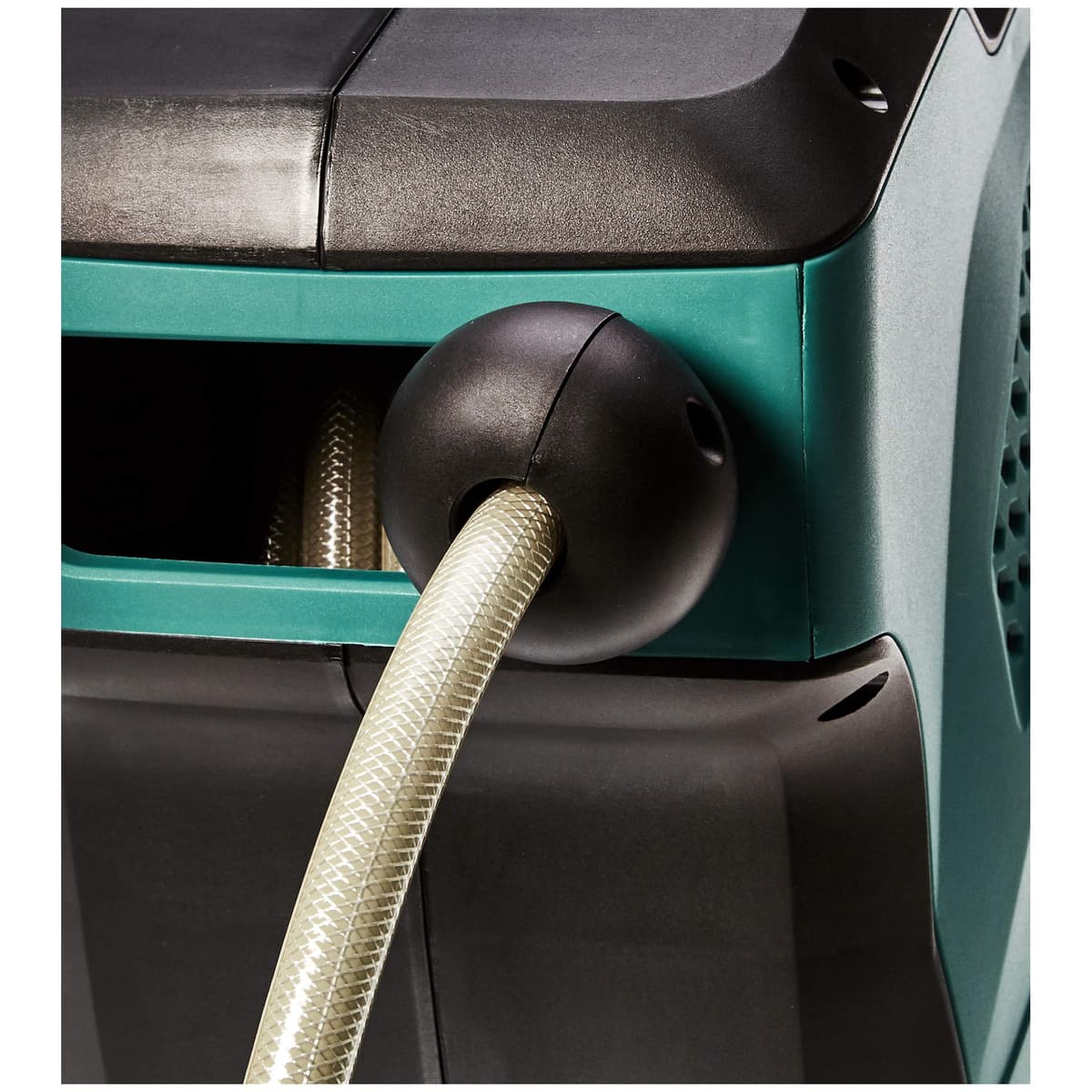 Amazon Basics Enrollador automático de manguera para pared, Negro Verde, 15 m — view 3
