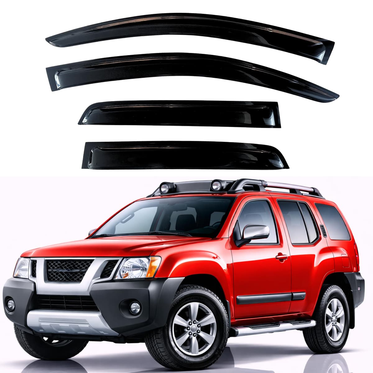 KPY Rain Guards Fit for 2006-2013 Lexus IS250 IS350, Out-Channel Window Visors Vent Wind Deflectors 4PC, Car Accessories for 06-13 Lexus is Series — view 277