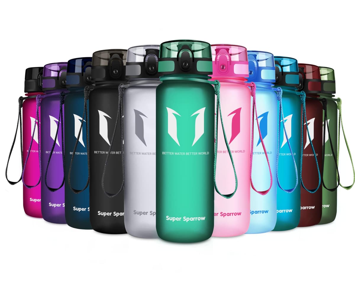 Super Sparrow Botella de Agua Deportiva -350ml & 500ml & 750ml & 1000ml - Sin BPA — view 33