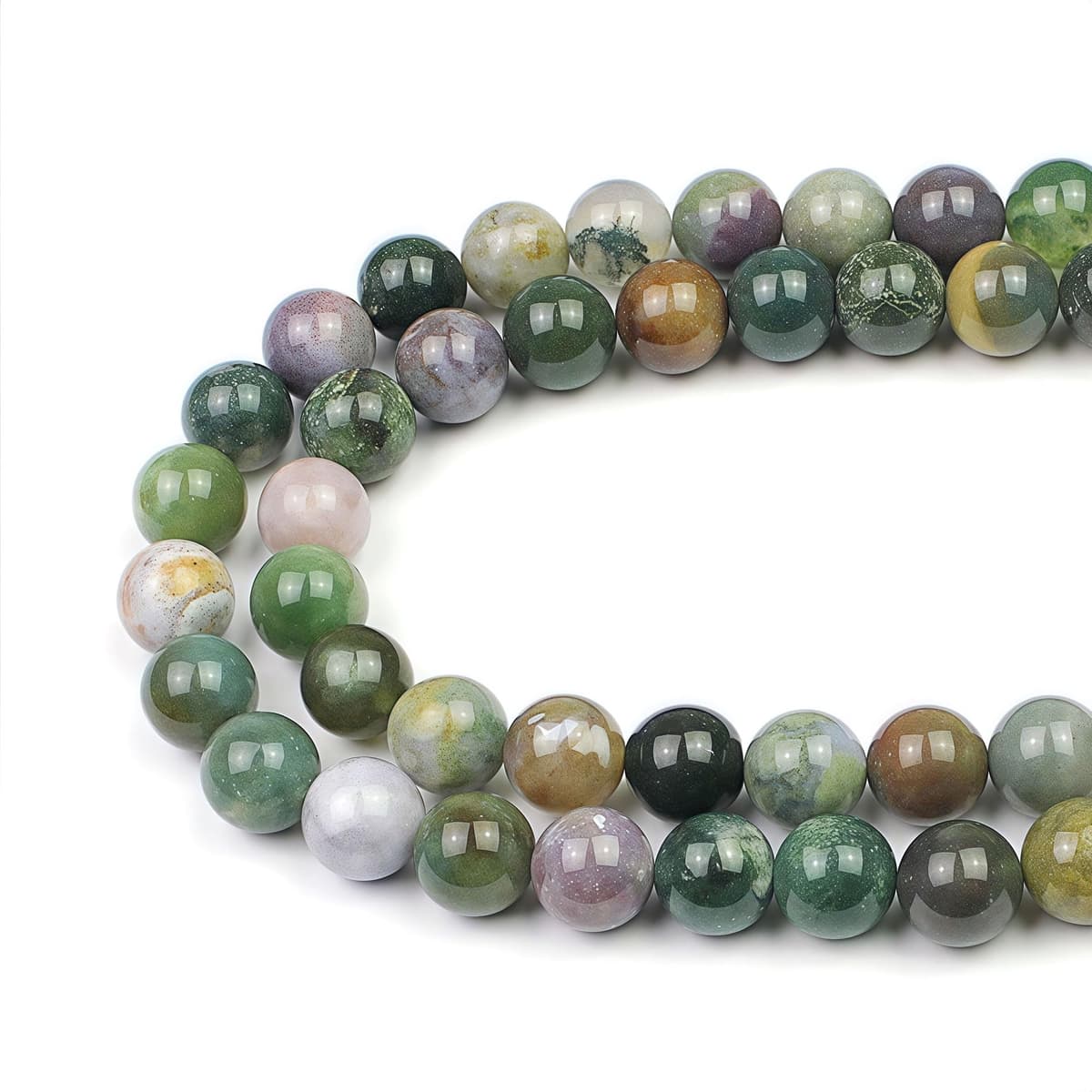 MJDCB 6mm 60 piezas Cuentas de Piedra Cuarzo Rosa Redondas Sueltas Piedras Semipreciosas Naturales para Hacer Joyas Pulseras Collares — view 23