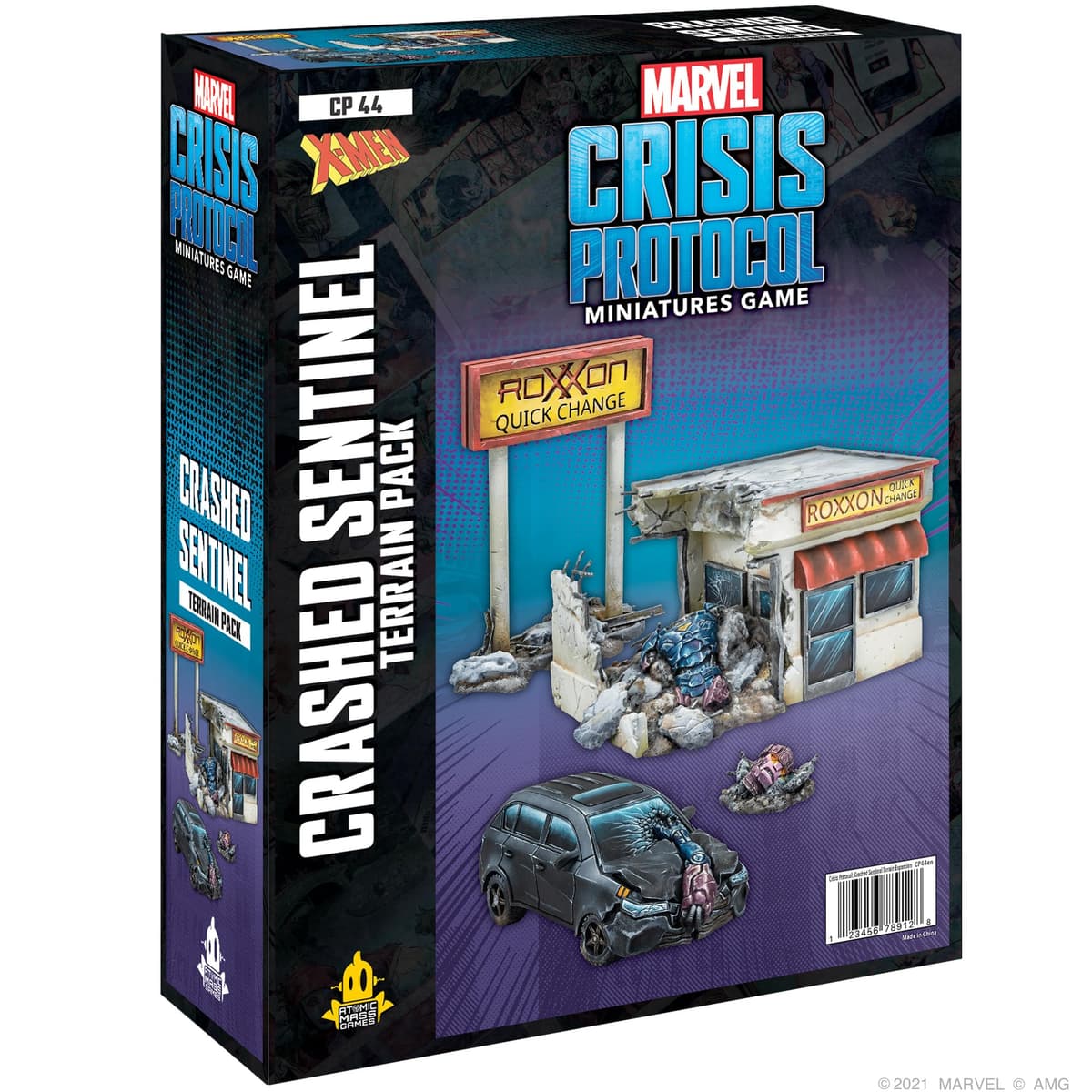 Atomic Mass Games , Blade and Moon Knight: Marvel Crisis Protocol , Miniatures Game , Ages 14+ , 2 Players , 45 Minutes Playing Time, Multicolor, FFGCP48 — view 12