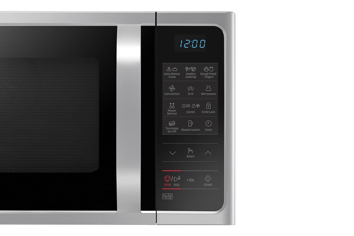 Samsung MC28H5013AS Combination Microwave, 900W, 28 Litre, Silver — view 4
