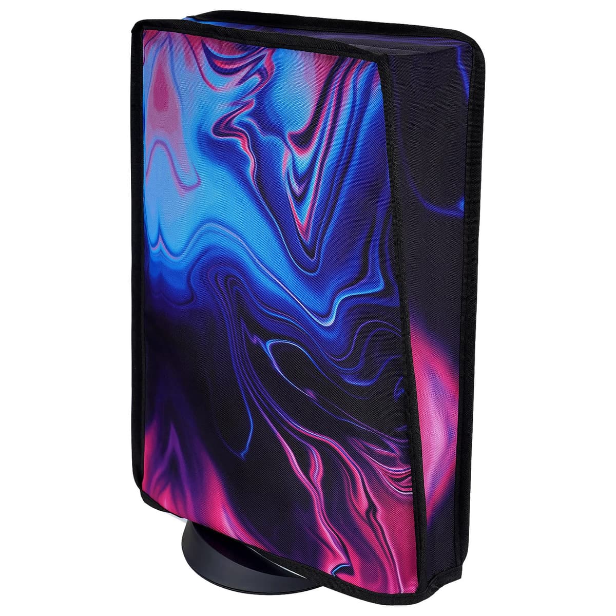 PlayVital Cubierta a Prueba de Polvo para ps5 Consola Funda contra Polvo Guardapolvo de Nylón Protector Anti-agua Forro Suave Fácil de Acceso Cubierta Antipolvo para ps5 Consola(La Gran Ola) — view 21