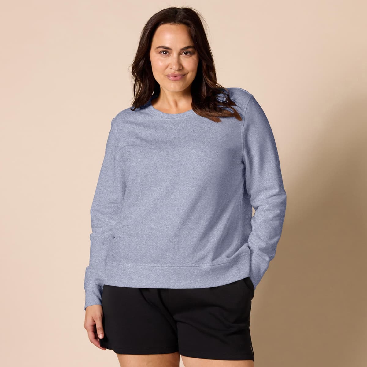 Amazon Essentials Mujer Sudadera con Cuello Redondo de Forro Polar (Disponible en Tallas Grandes) — view 6