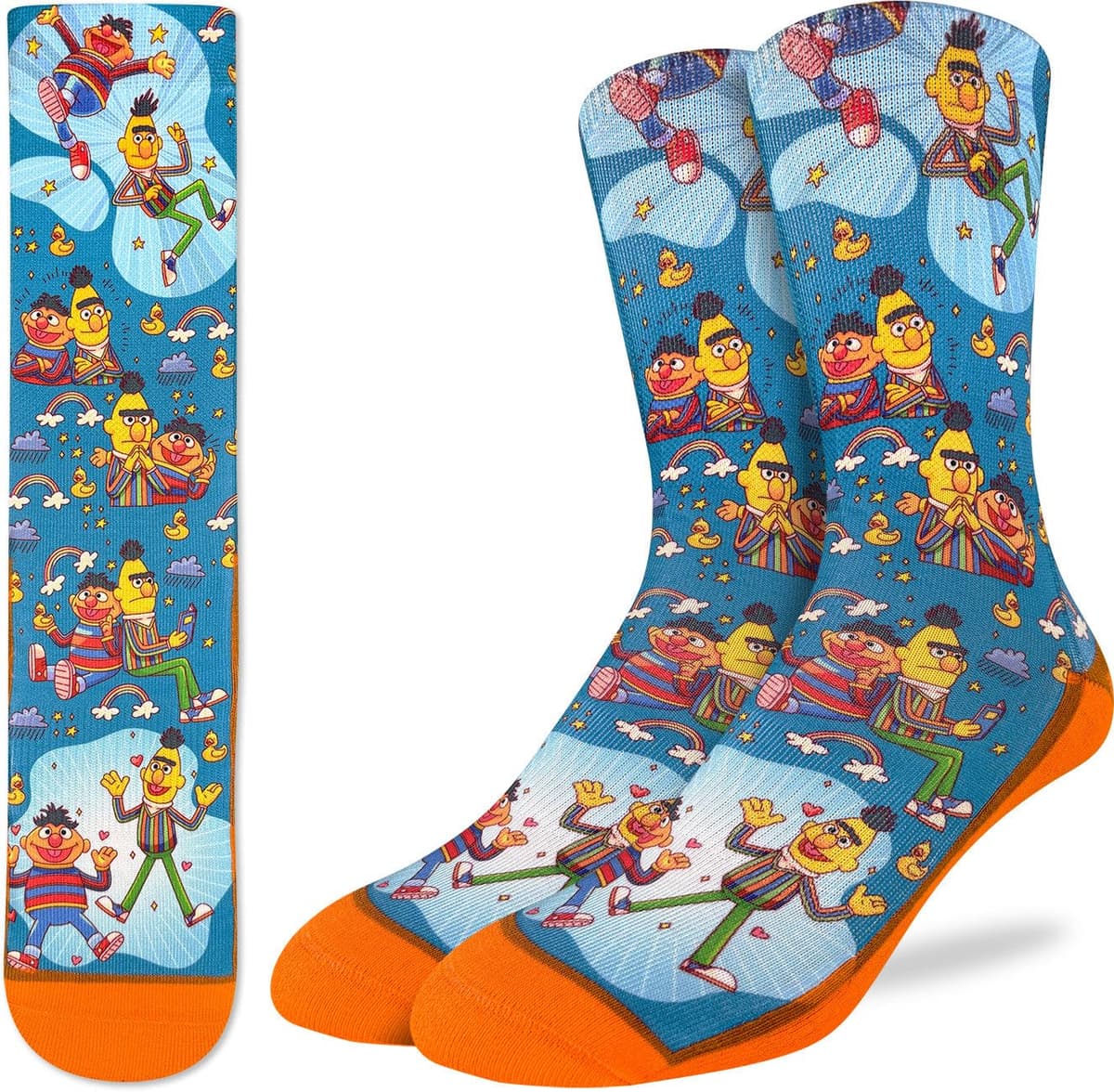 Good Luck Sock Women's Floral Dinosaurs Socks, Shoe Size 5-9 — view 53