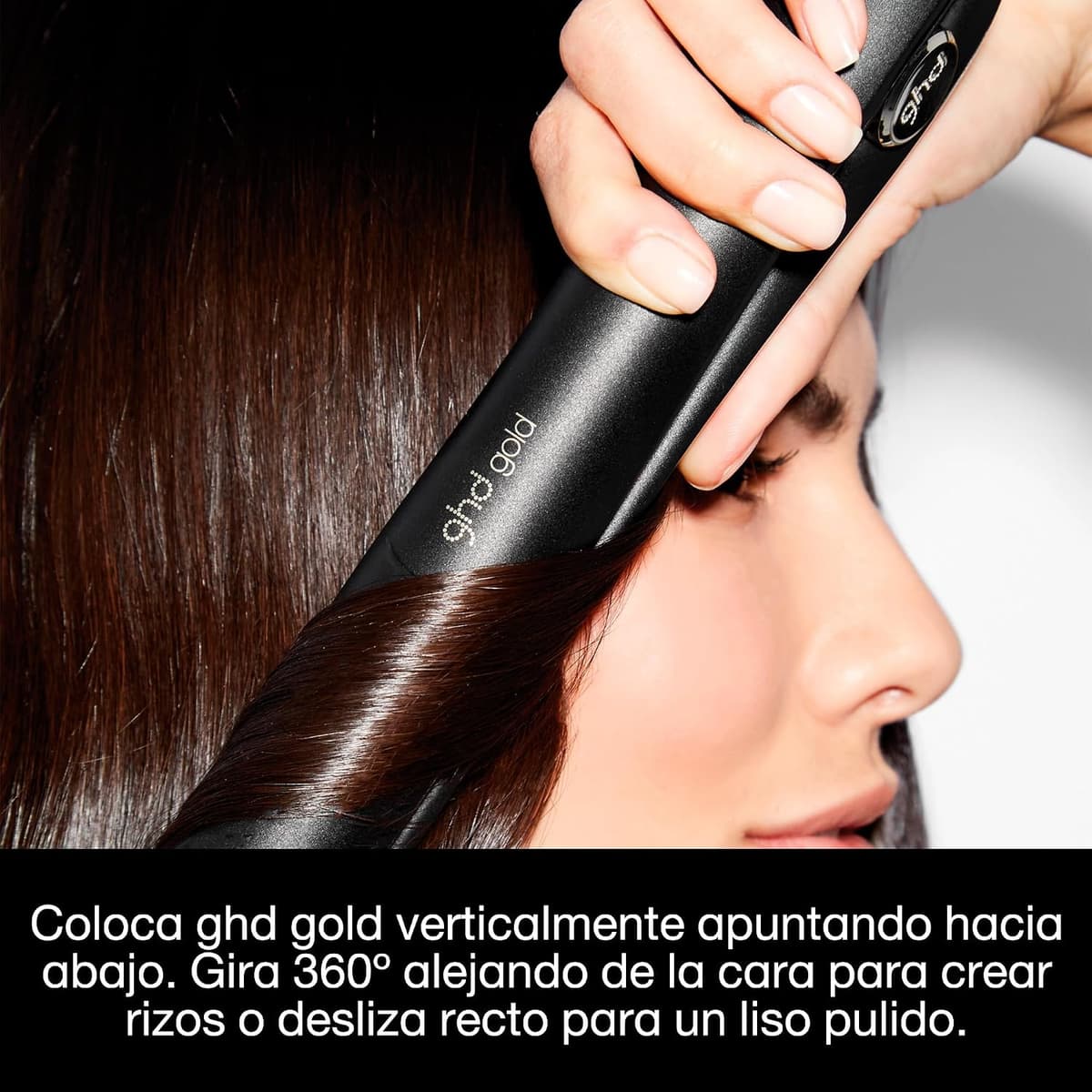 ghd Gold - Plancha de Pelo Profesional Para un Cabello Liso y Brillante - Para Todo Tipo de Cabello - Color Negro, (Enchufe Europeo) — view 3