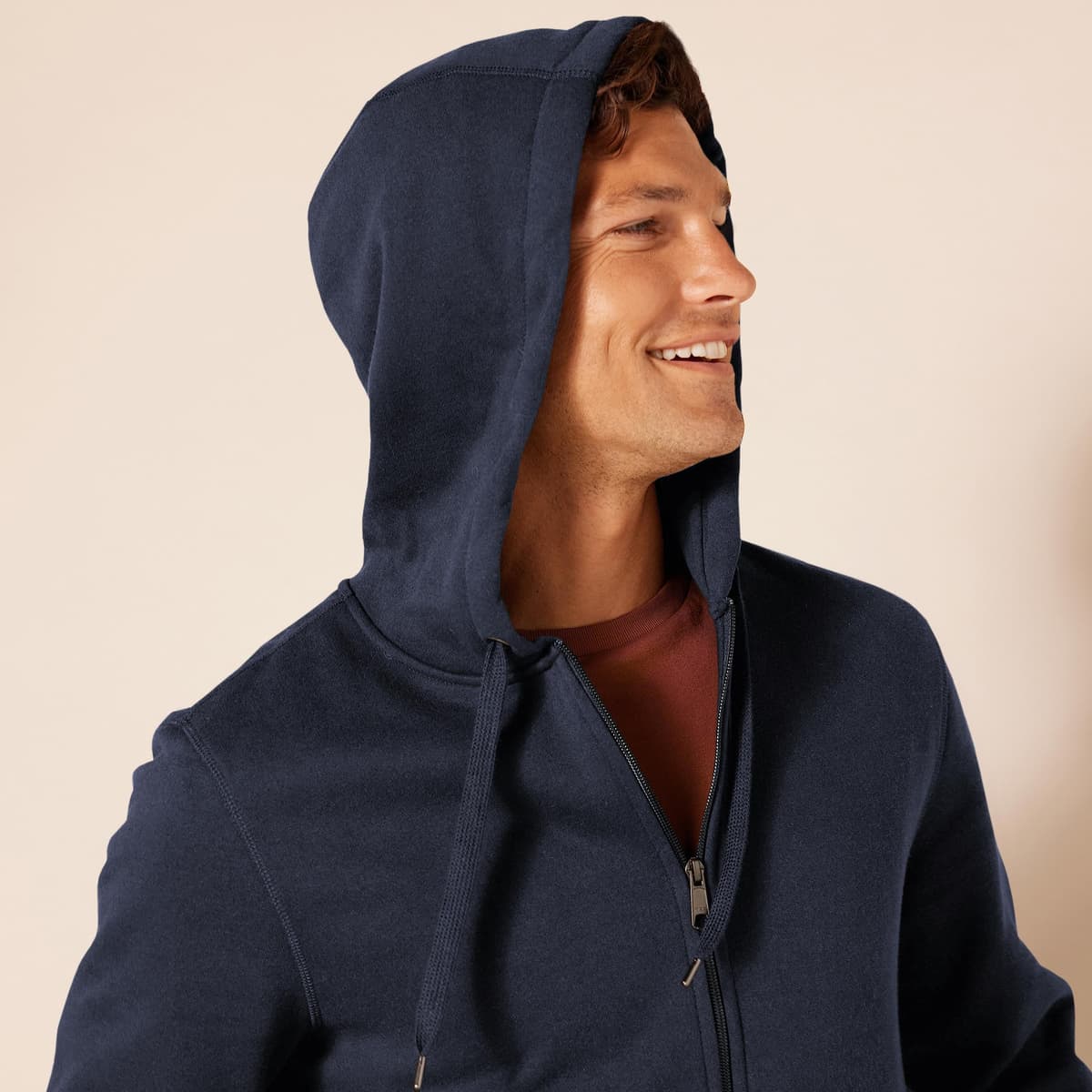 Amazon Essentials Chaqueta de Felpa con Cremallera Completa (Disponible en Tallas Grandes y Largos Especiales) Hombre — view 3
