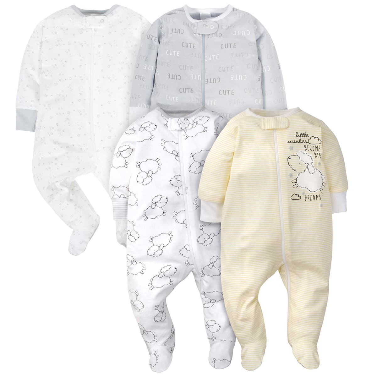 Gerber Paquete de 4 Pies Sleep 'N Play Duermen para bebés y niños pequeños Bebé-Niños — view 17