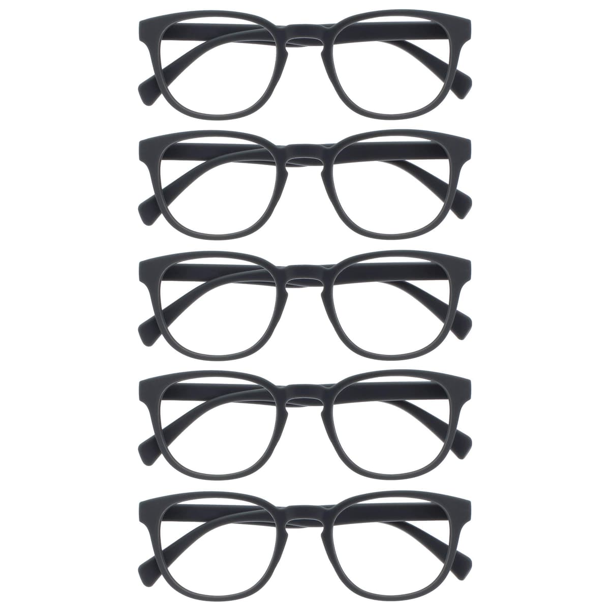 OPULIZE Pop Gafas de Lectura Pack de 5 Redondas Violeta — view 14