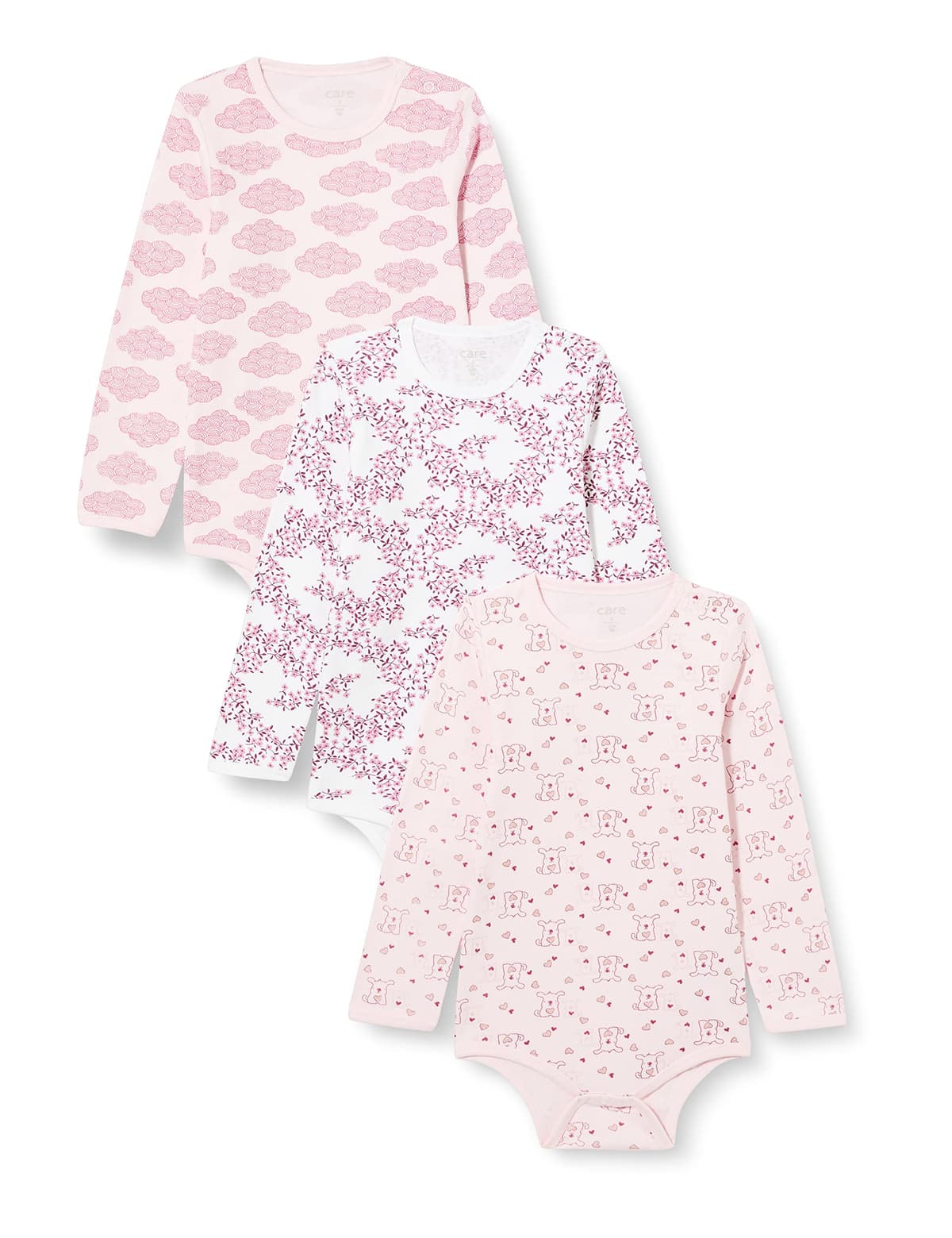 Care Baby Body Langarm aus 100% Baumwolle (3er Pack) — view 10