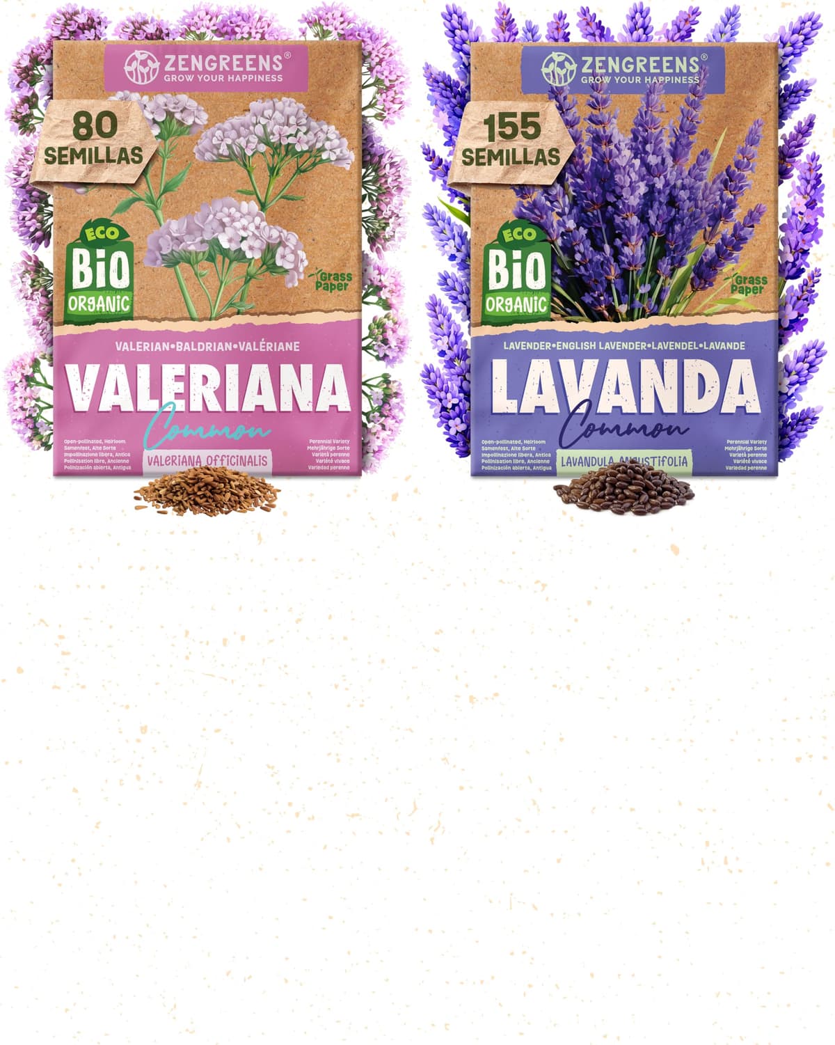 ZenGreens® - Set de semillas de hierbas medicinales y para infusiones eco - 10 variedades para cultivar fácilmente en el jardín, balcón o parterre elevado - Sementes verduras — view 14
