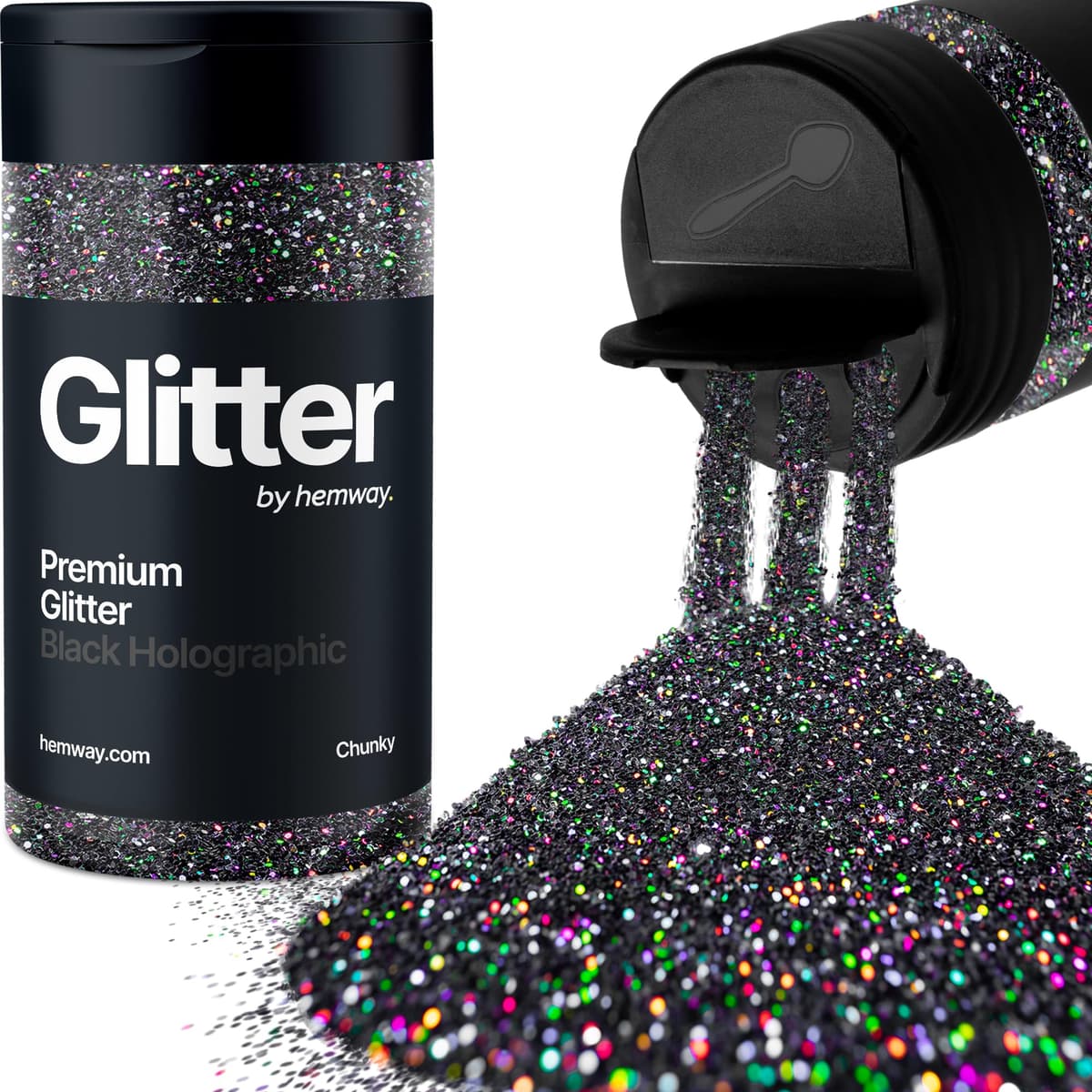Light Rose Gold Glitter Shaker, 130g Ultrafine Glitter, Crafts 1/128" Metallic Flake Light Rose Gold Sequins, Resin & Epoxy Crafts, Decorating, Halloween, Christmas Nail, Face, Hemway — view 73