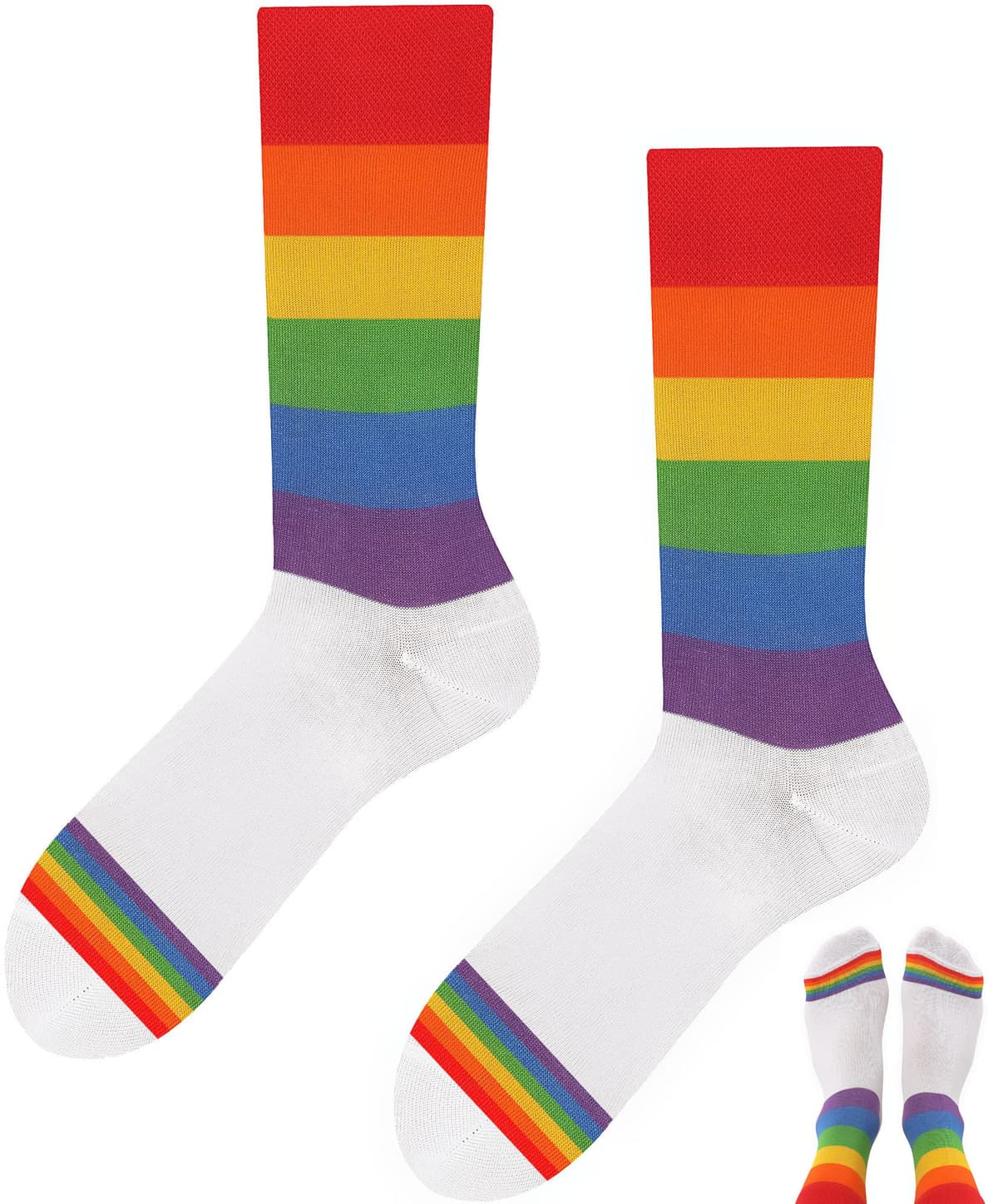 Todo Calcetines Divertidos Hombre y Mujer, Calcetines Fantasia con Motivo, de Colores — view 190