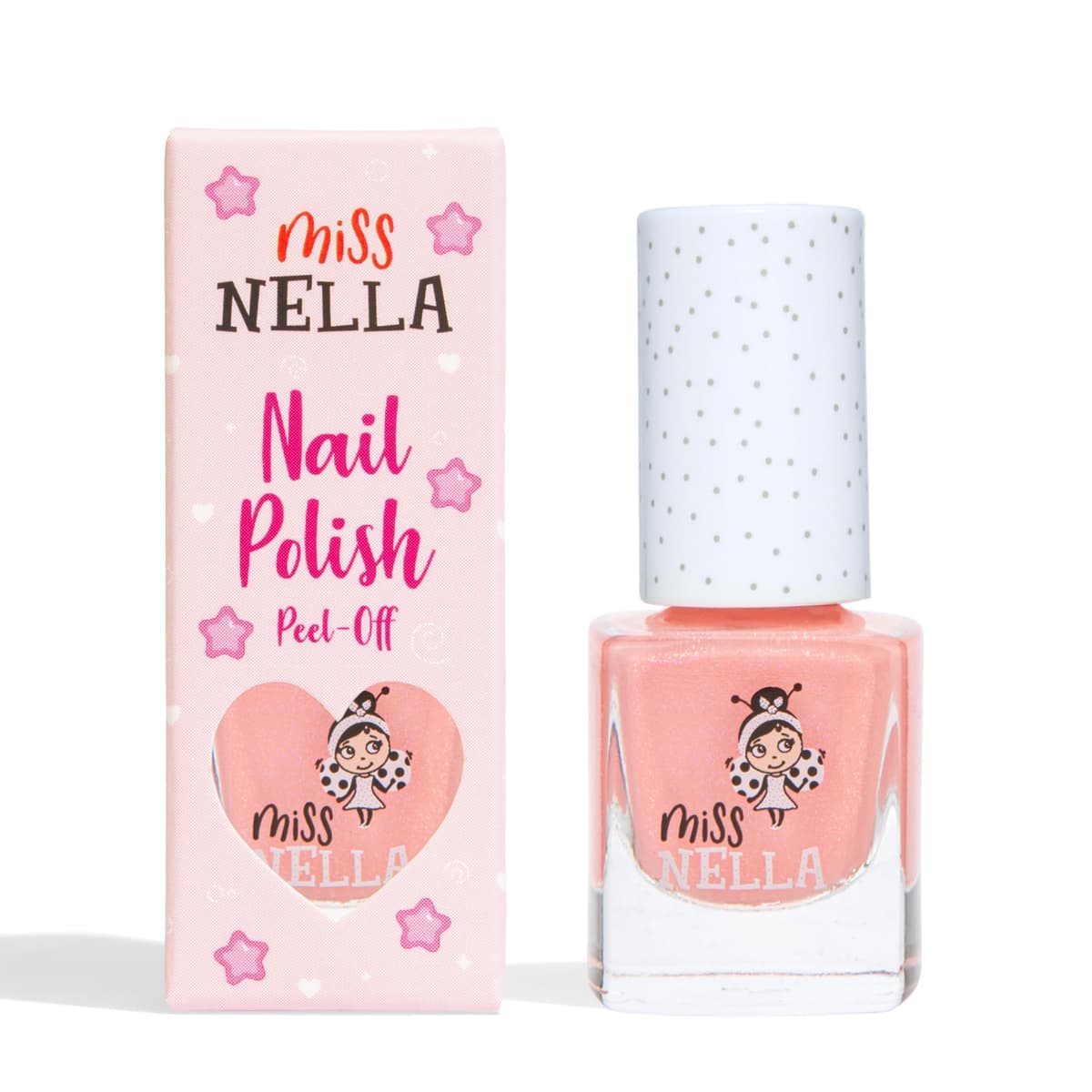 Miss Nella BLUEBERRY SMOOTHIE- Esmalte de uñas especial morada con brillantina para niños, con fórmula despegable, a base de agua y sin olor — view 29