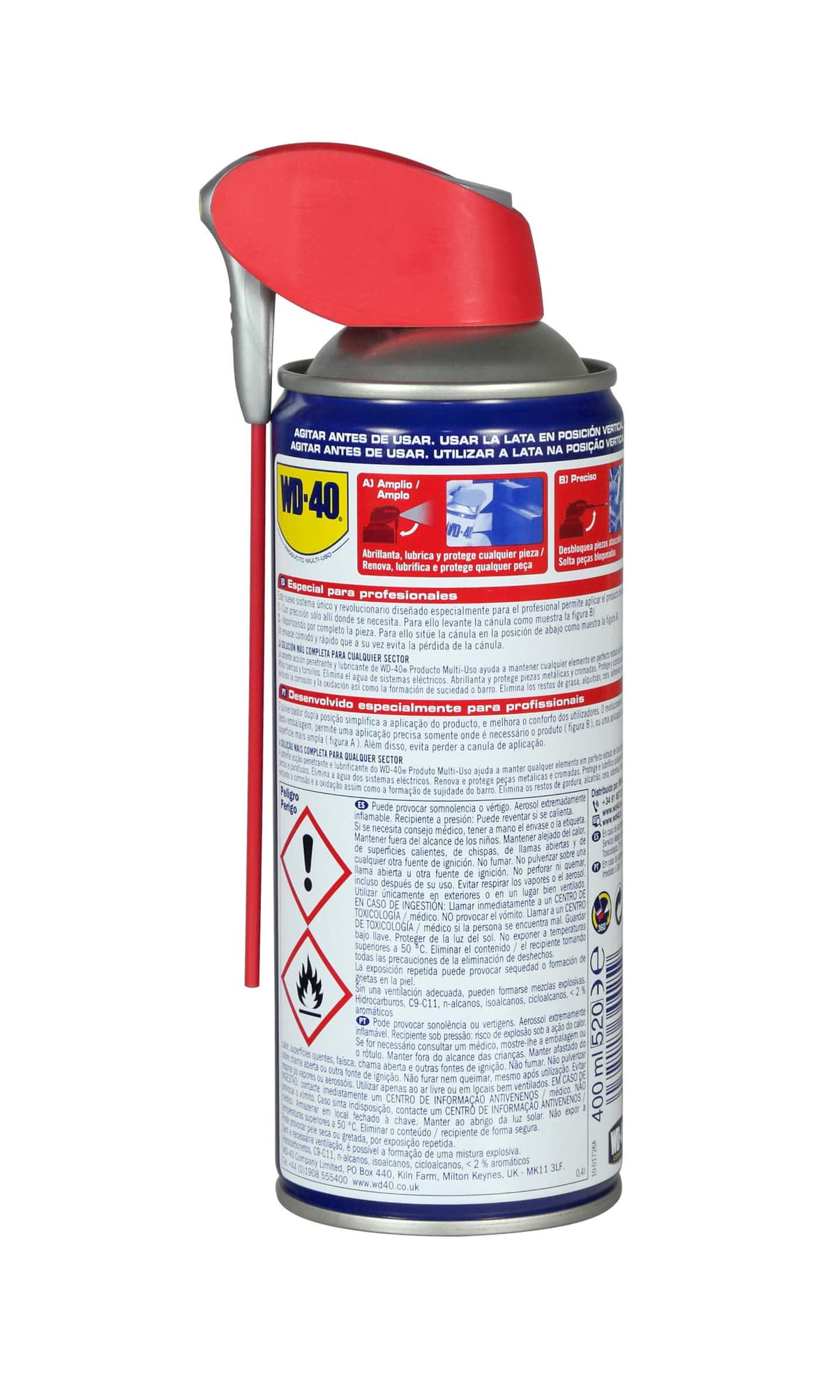 WD-40 Producto Multi-Uso Doble Acción, Paquete de 2, 2 x 400 ml — view 3