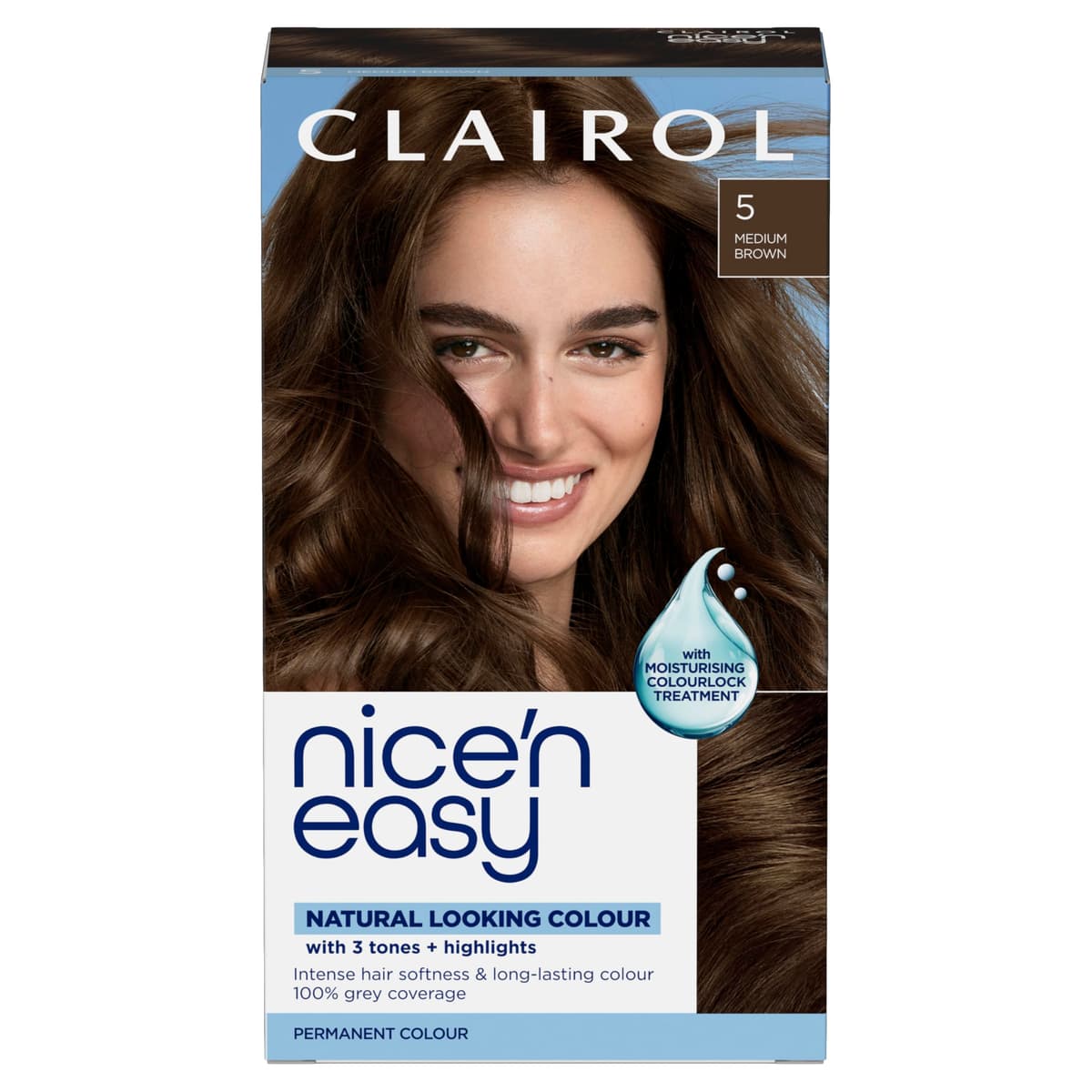 Clairol Nice'n Easy Crème, Natural Looking Oil Infused Permanent Hair Dye, 5A Medium Ash Brown — view 20