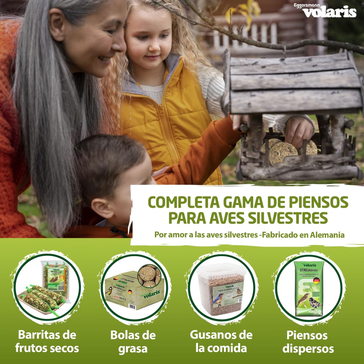 Eggersmann volaris 5 kg de gusanos de harina secos, ricos en proteínas y naturales, ideal para todos los animales domésticos, alimento para todo el año — view 3