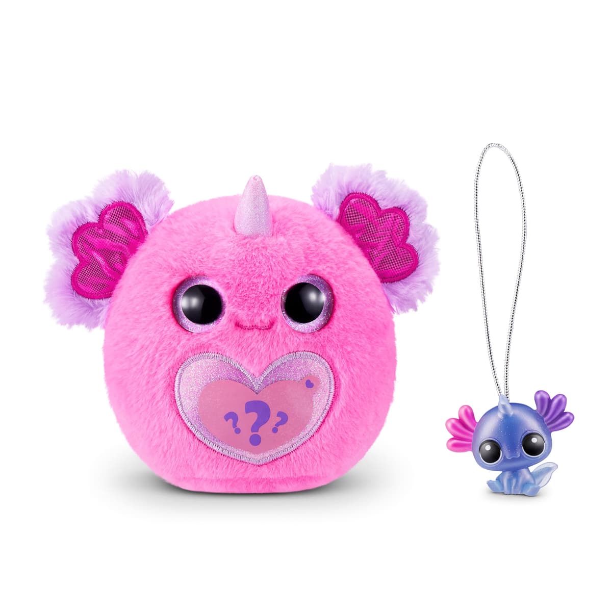Rainbocorns Axolotlcorn Surprise by ZURU, Collectible Plush Toy for Girls 3+, Moyen, Gillda — view 4
