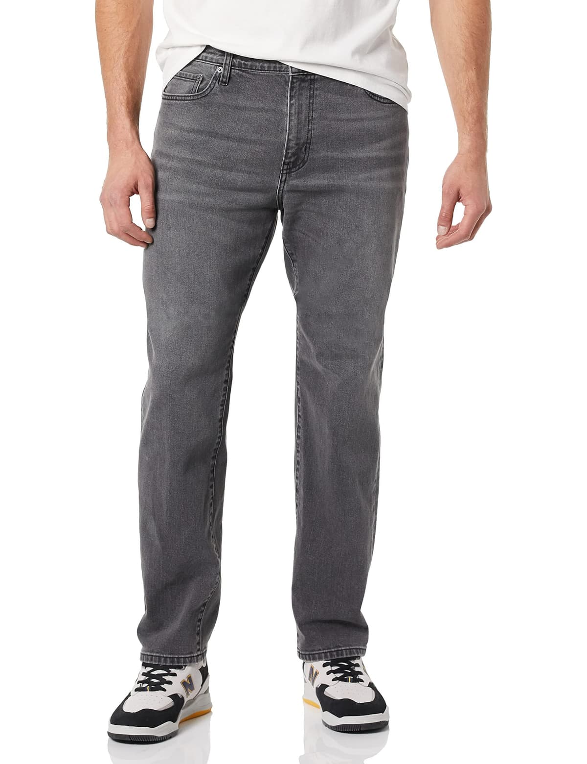 Amazon Essentials Men's Straight-Fit Stretch Jean - Discontinued Colours — view 5