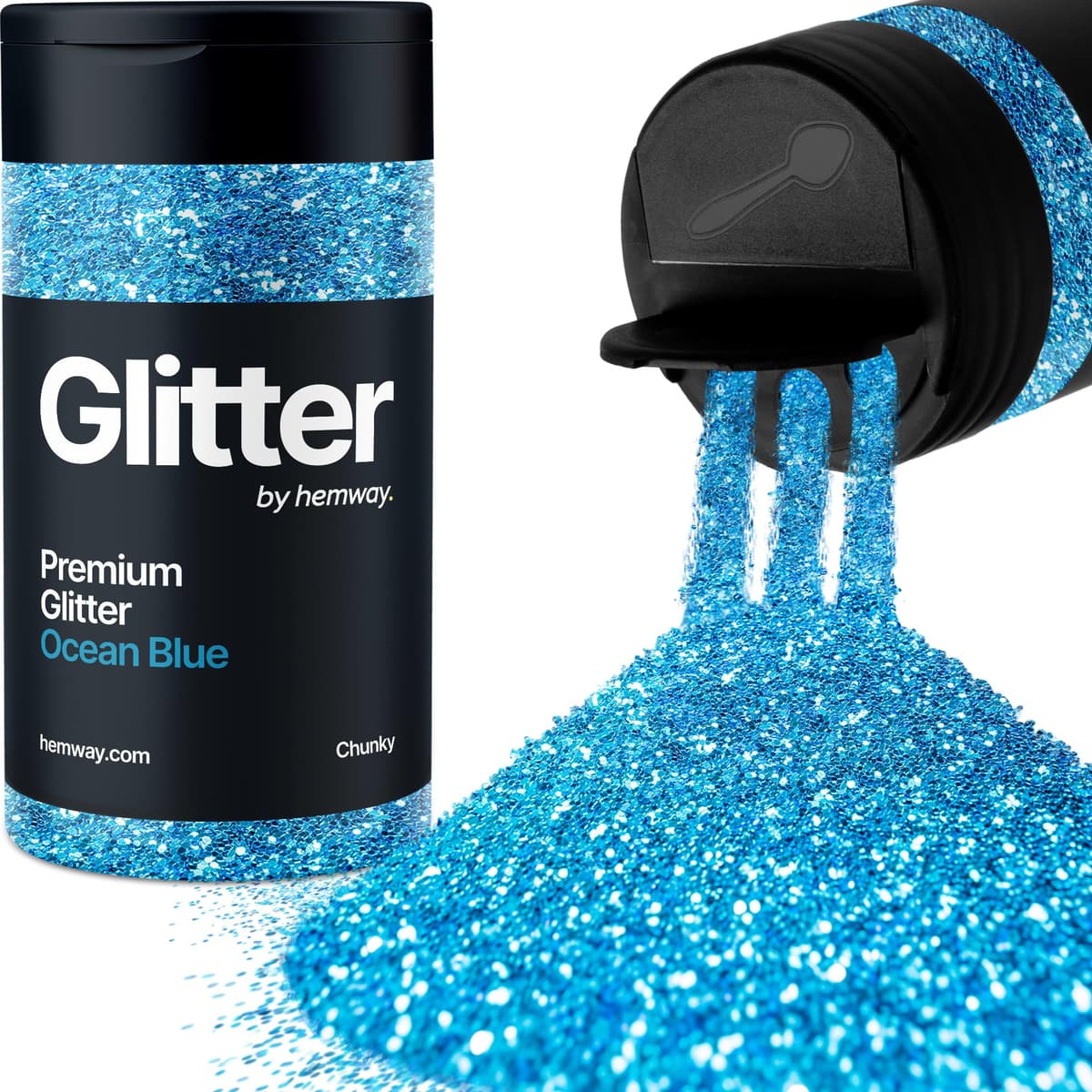 Light Rose Gold Glitter Shaker, 130g Ultrafine Glitter, Crafts 1/128" Metallic Flake Light Rose Gold Sequins, Resin & Epoxy Crafts, Decorating, Halloween, Christmas Nail, Face, Hemway — view 226