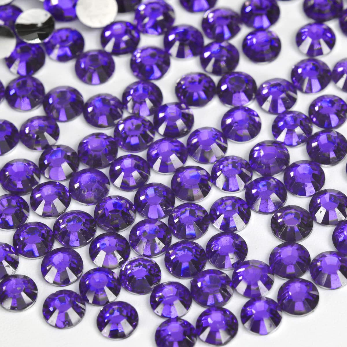 1000pcs 4mm Flat Back Non-Stick Rhinestone Crystal Diamantes Nail Art & Craft Scrapbooking Embellishments 90 Available Colours (4mm, AB Clear #A13) — view 24