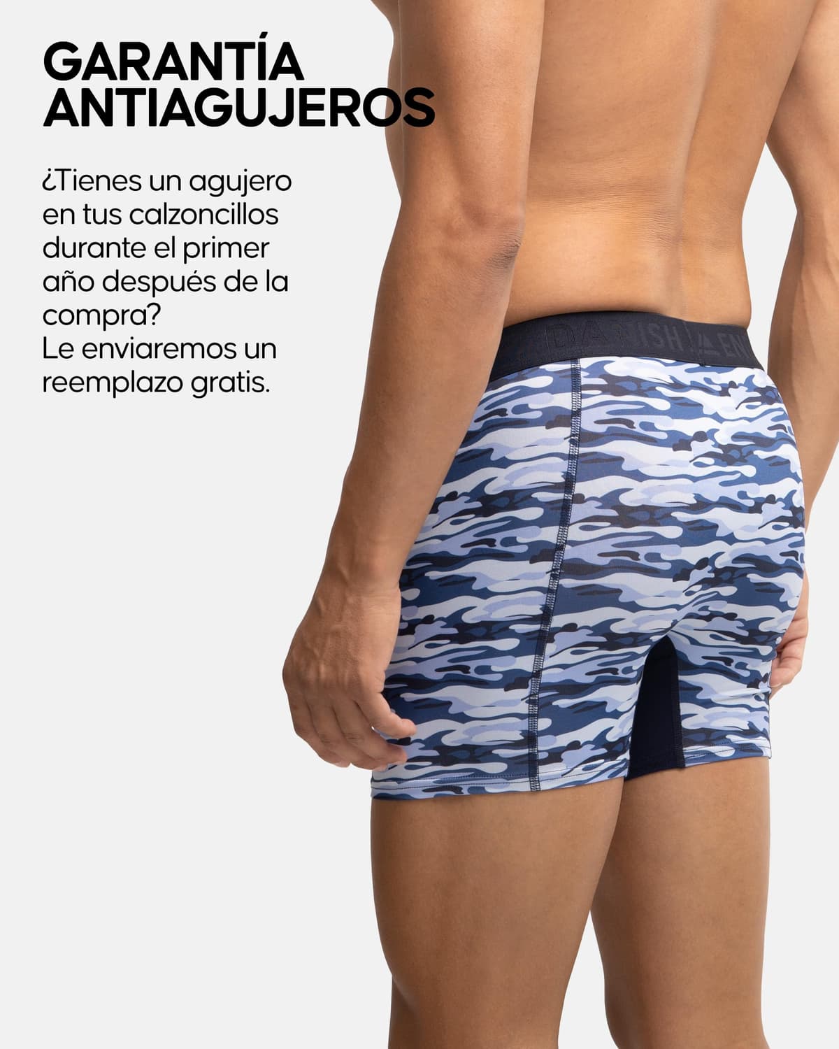 DANISH ENDURANCE Calzoncillos tipo bóxer de rendimiento para hombre (paquete de 6) – Absorbe la humedad, comodidad de secado rápido con ajuste extralargo — view 4