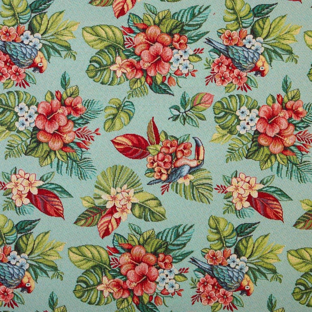 Kt KILOtela - Tela Tapicería, Jacquard Gobelino, Tapizar Sillas, Cojines, Cabecero, Sofá, Bolsos, Resistente al Desgaste, Costura, 100 cm Largo x 280 cm Ancho, Geométrico, Multicolor, 1 metro — view 18