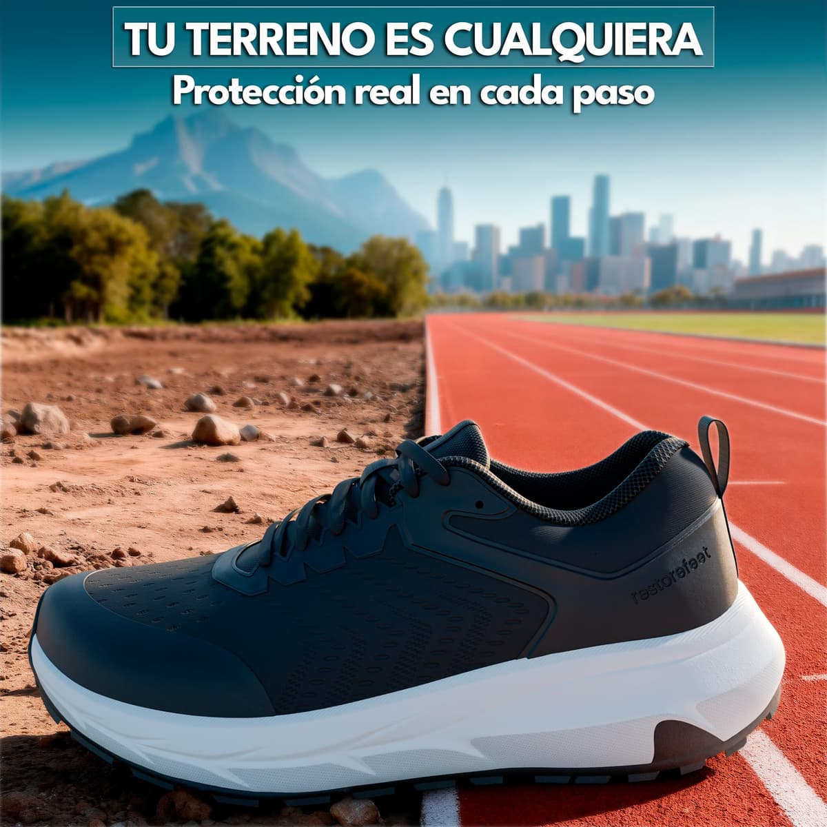 RestoreFeet Zapatillas Puntera Ancha | Hombre y Mujer Transición al Barefoot | Ideales para el Deporte — view 3