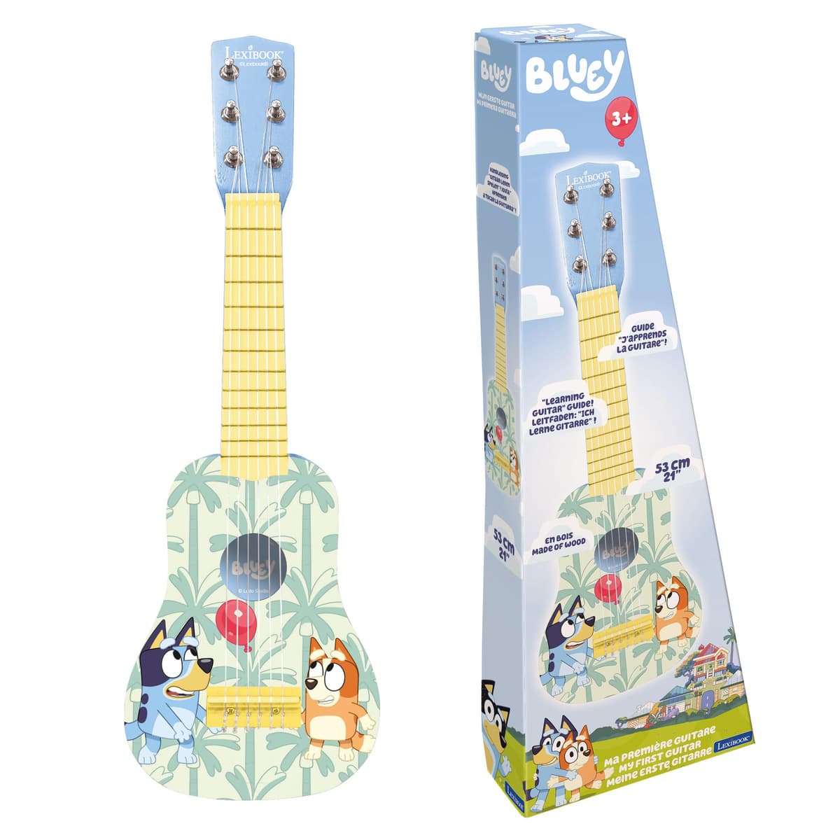 Lexibook, Gabby's Dollhouse, Mi Primera Guitarra para niños, 6 Cuerdas de Nylon, 53 cm, Guía incluida, Rosa, K200GDHLXB — view 21
