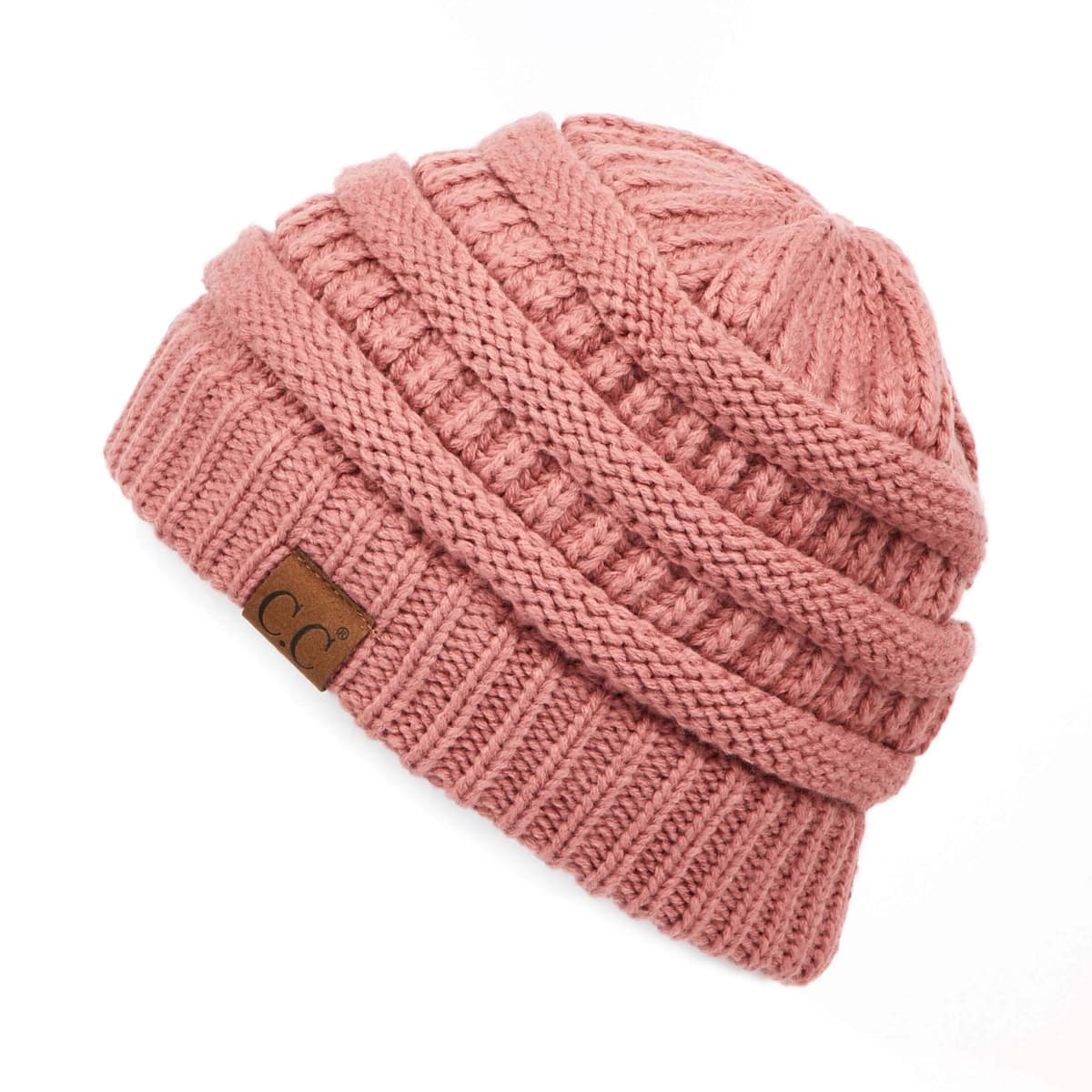 Warm Chunky Soft Stretch Cable Knit Beanie Skully — view 166