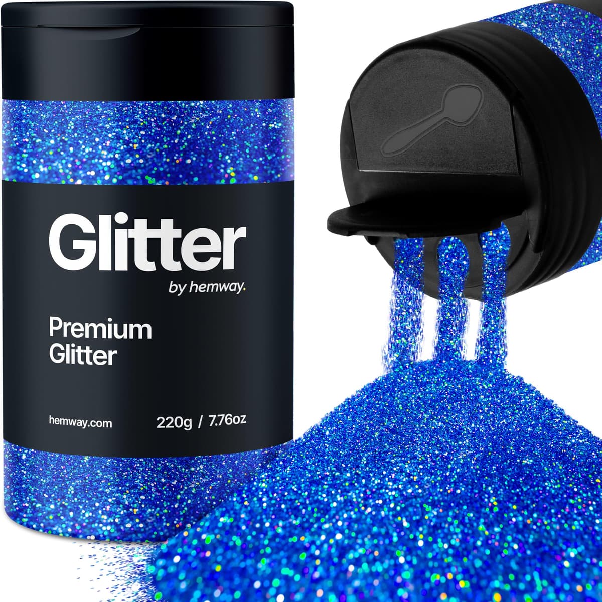Light Rose Gold Glitter Shaker, 130g Ultrafine Glitter, Crafts 1/128" Metallic Flake Light Rose Gold Sequins, Resin & Epoxy Crafts, Decorating, Halloween, Christmas Nail, Face, Hemway — view 265