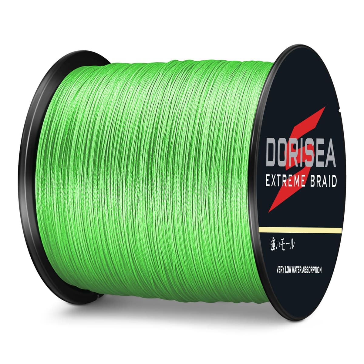 Dorisea Extreme Braid - Hilo de Pesca Trenzado 100% PE 300 m/328 Yardas, Prueba de 6 a 550 Libras, Cuerda de Pesca Resistente a la abrasión, increíble superline Cero Estiramiento, diámetro pequeño — view 42