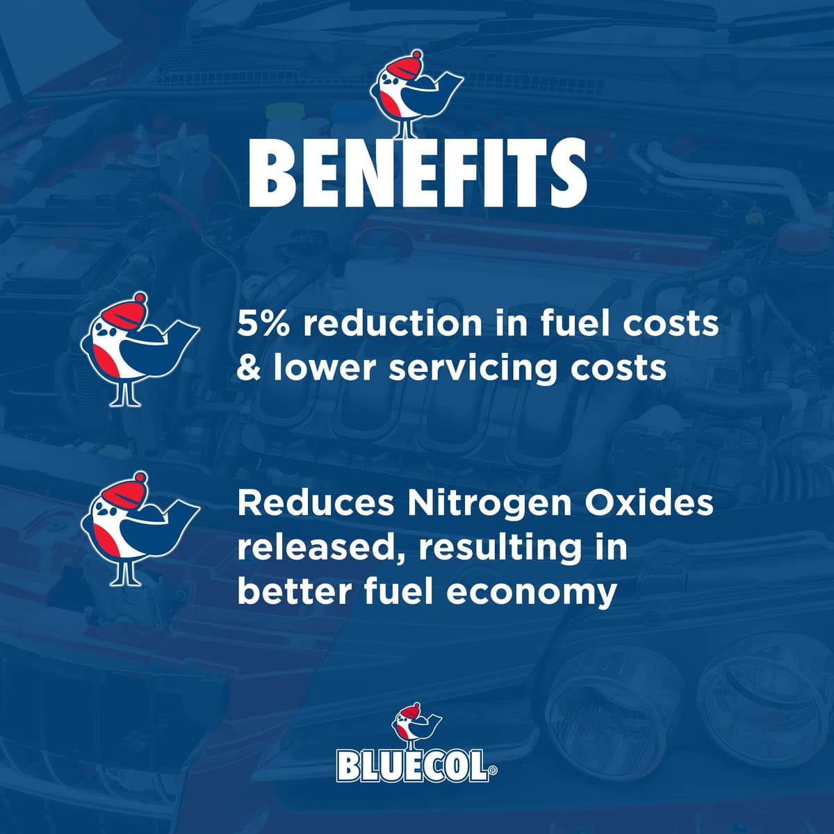 Bluecol AdBlue with Integrated Easy Pour Spout, 10L - High Purity Diesel Exhaust Fluid for SCR Equipped Vehicles, Reduces Emissions & Protects the Environment — view 5