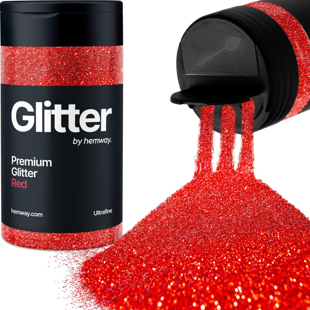 Light Rose Gold Glitter Shaker, 130g Ultrafine Glitter, Crafts 1/128" Metallic Flake Light Rose Gold Sequins, Resin & Epoxy Crafts, Decorating, Halloween, Christmas Nail, Face, Hemway — view 160