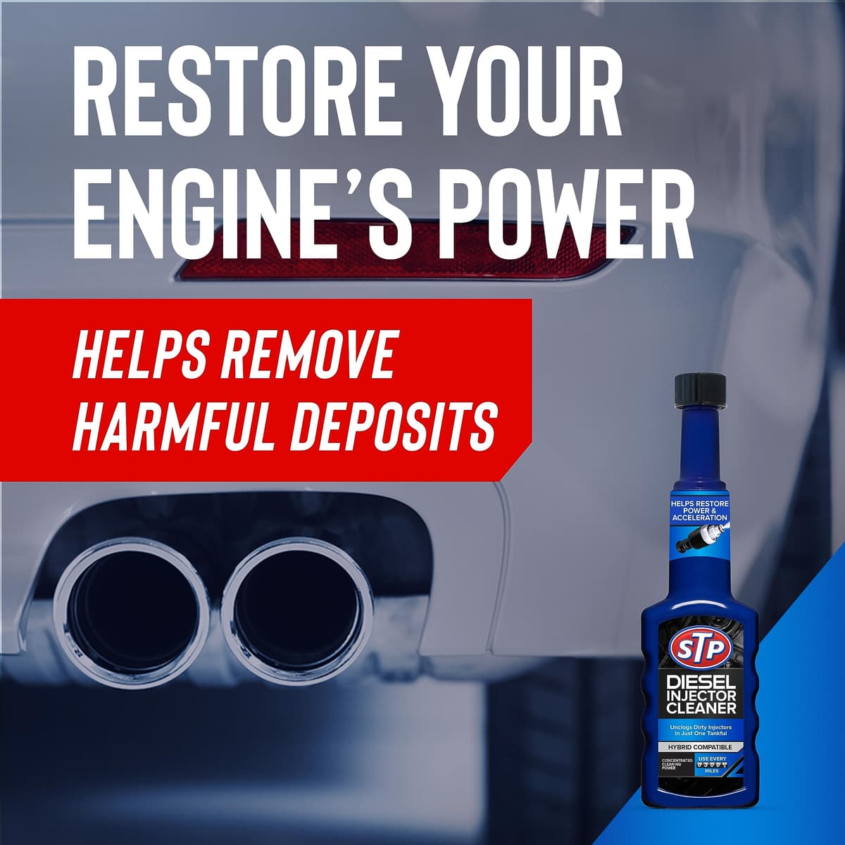 STP Diesel Fuel Additive Treatment Bundle, Includes Diesel Injector Cleaner and Ultra 5-in-1 Diesel System Cleaner, Cleans Injectors and Restores Performance For A Smoother Engine, Made in the UK — view 2
