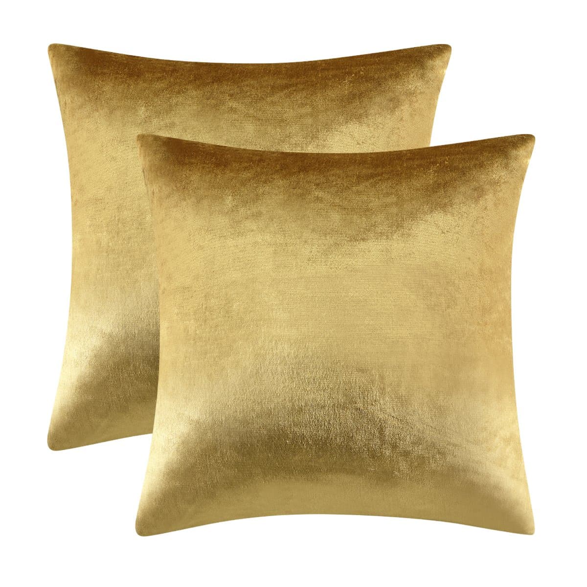 Gris Oscuro Terciopelo Almohada Cubre Caso Suave decoración Fundas de de cojín para sofá Dormitorio Coche Cama Casa Decor 30x50cm ，Pack de 2 — view 35