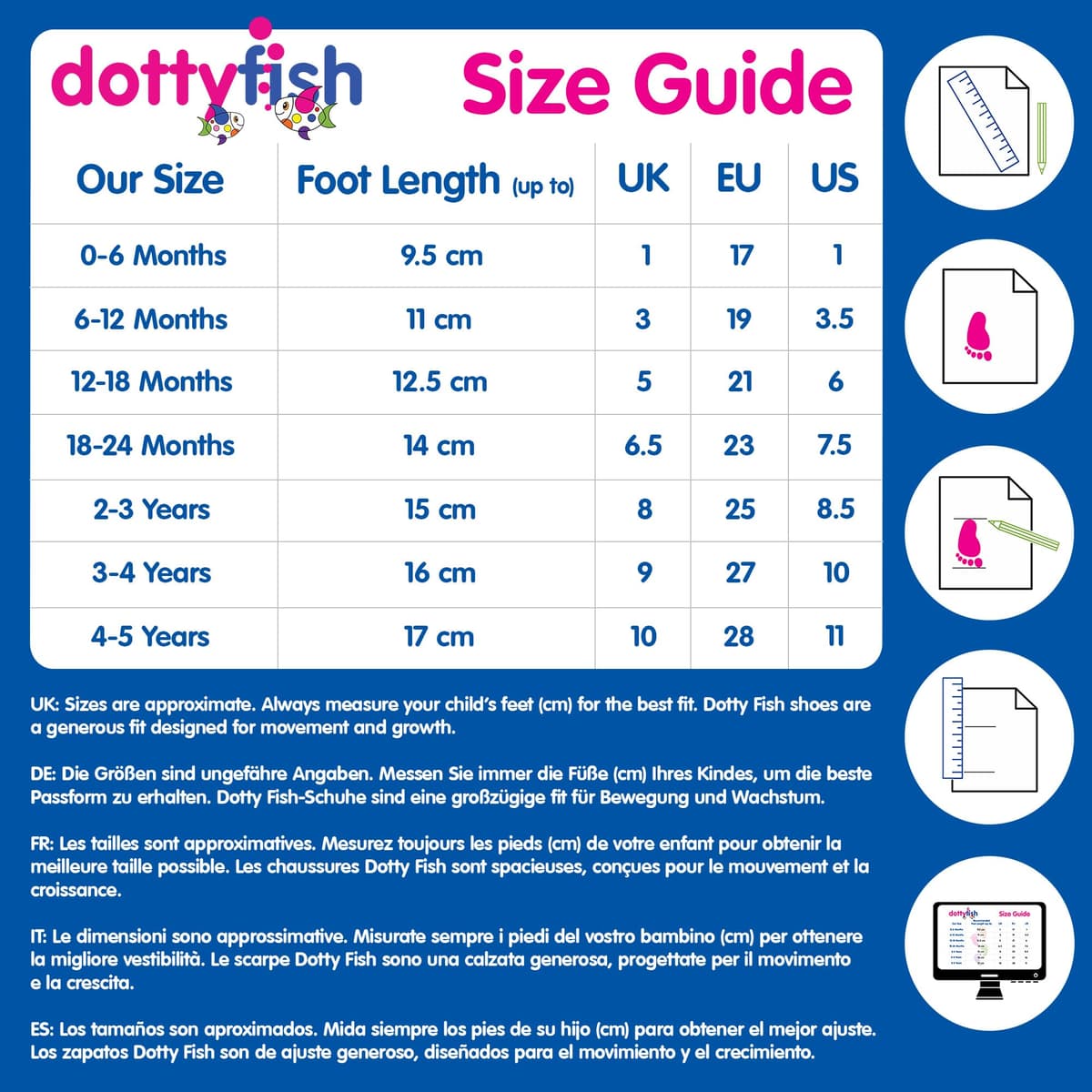 Dotty Fish Unisex Soft Leather Shoes, Unisex Baby First Walker Shoe — view 7