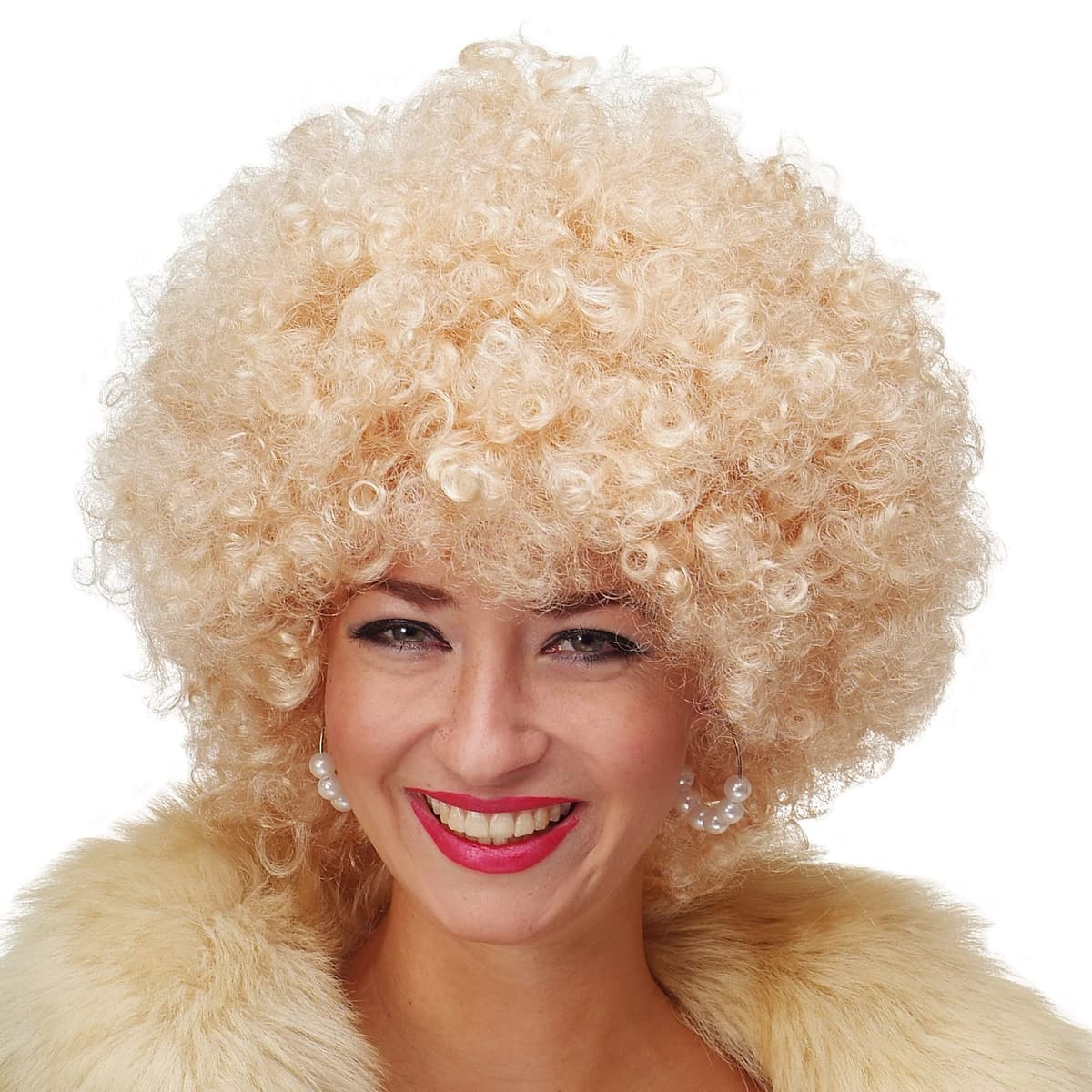 WIG ME UP- DH1009-ZA62 Peluca señoras Mujer Carnaval Barroco Renacimiento Romanticismo menina Princesa rizos Espiral bucles Blanca — view 7