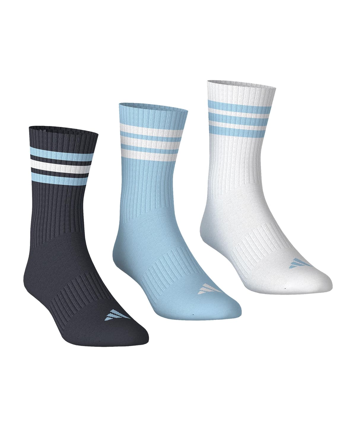adidas 3-Stripes Cushioned Crew Socks 3 Pair Pack — view 27