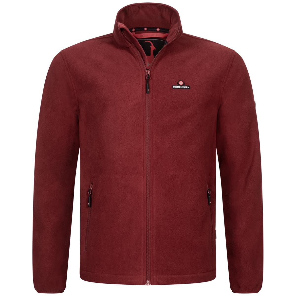 Höhenhorn Badus Chaqueta polar para hombre Cremallera completa Senderismo al aire libre Senderismo